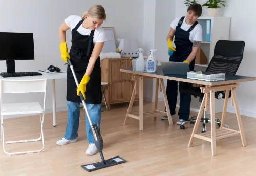 Nettoyage de bureau professionnel à Gençay